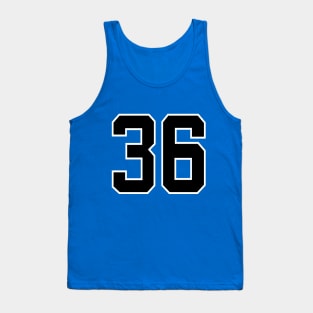 Number 36 Tank Top